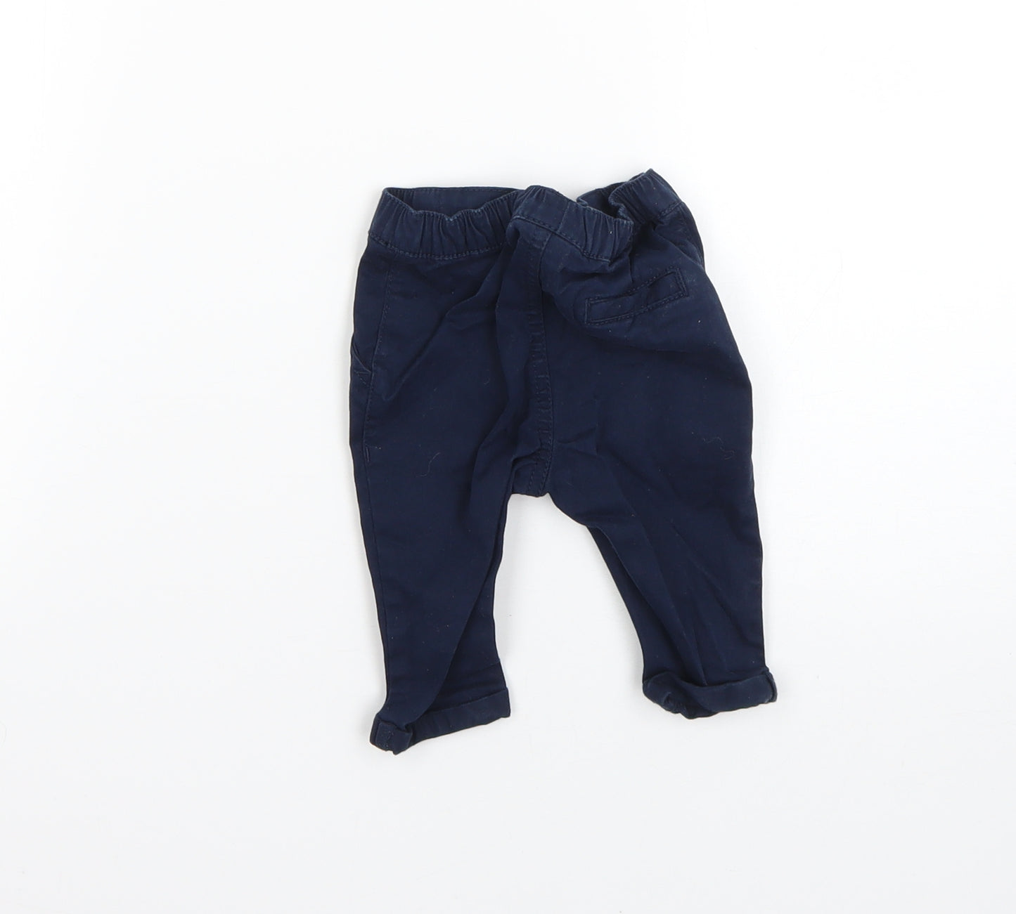 NEXT Baby Blue   Cropped Trousers Size 0-3 Months
