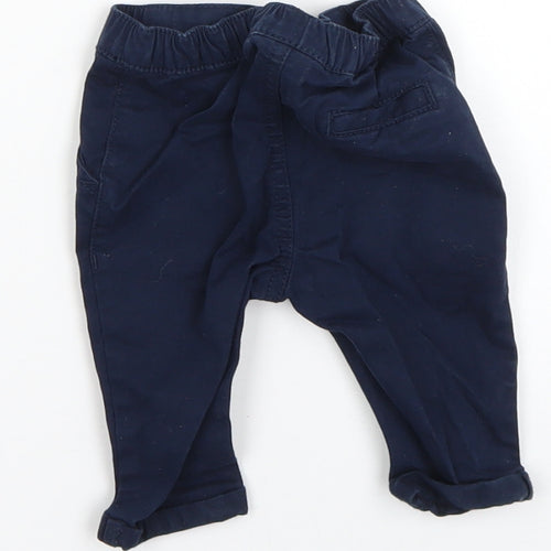 NEXT Baby Blue   Cropped Trousers Size 0-3 Months