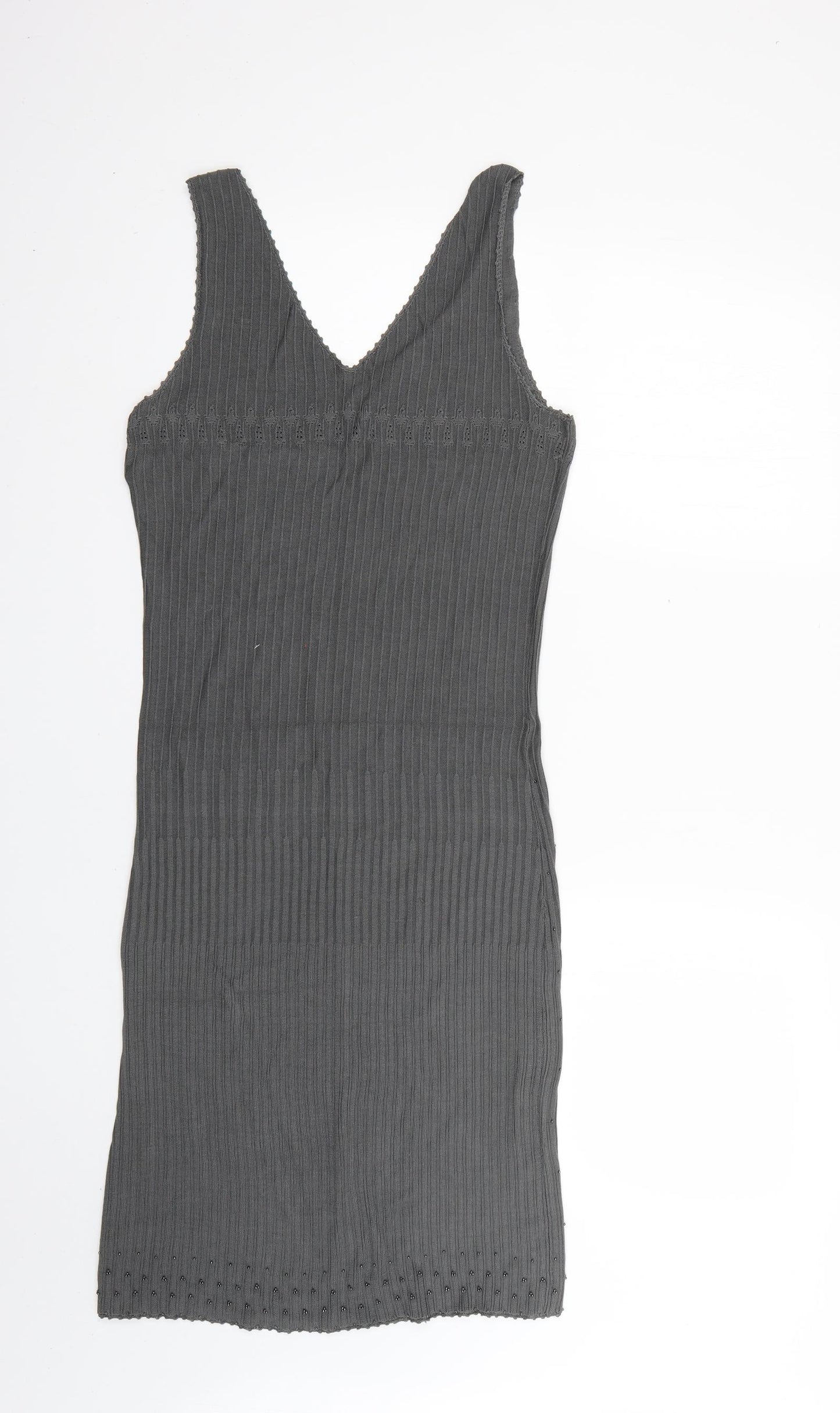 Marks and Spencer Womens Grey   Jumper Dress  Size 12