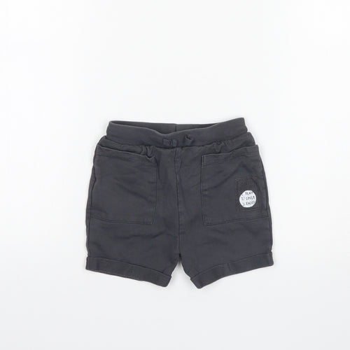 George Boys Grey   Cropped Trousers Size 2 Years
