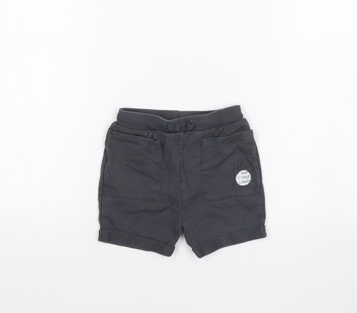 George Boys Grey   Cropped Trousers Size 2 Years