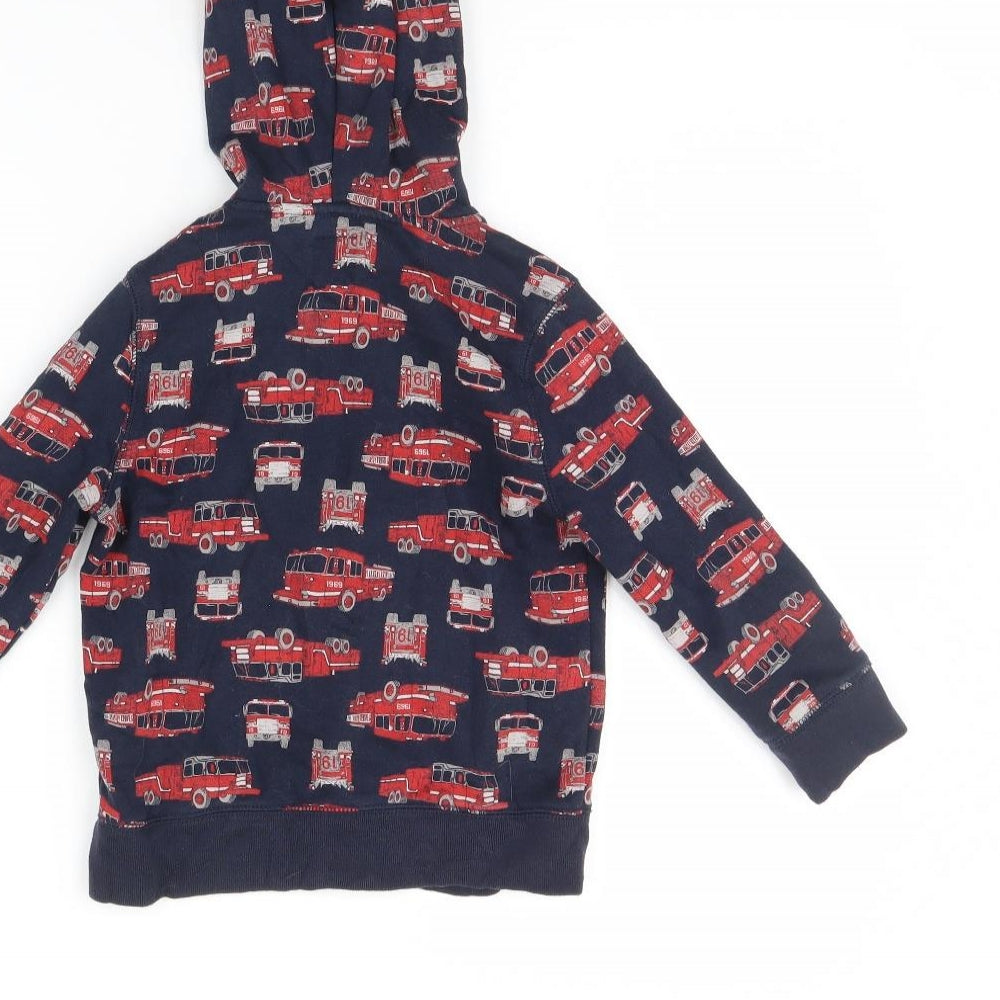 Gap Boys Blue Spotted  Jacket  Size 4 Years  - transport