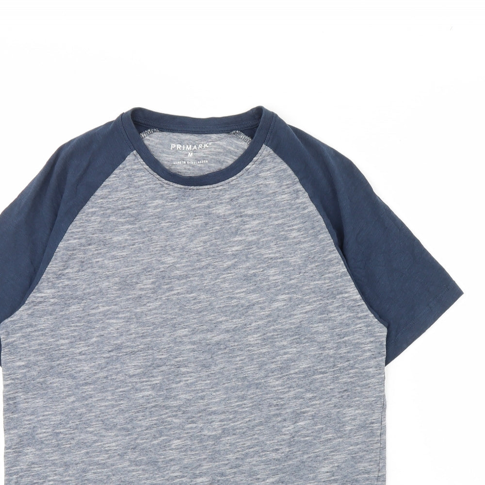 Primark Mens Blue    T-Shirt Size M