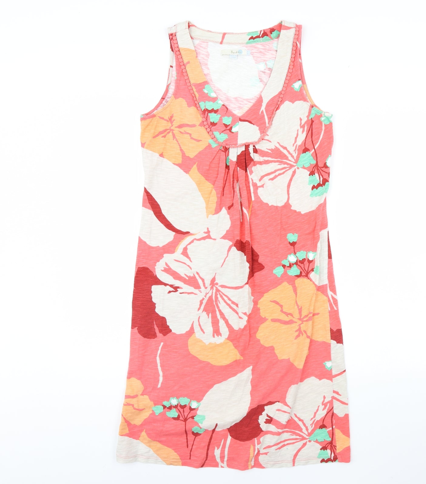 Boden Womens Pink Floral  Shift  Size 10