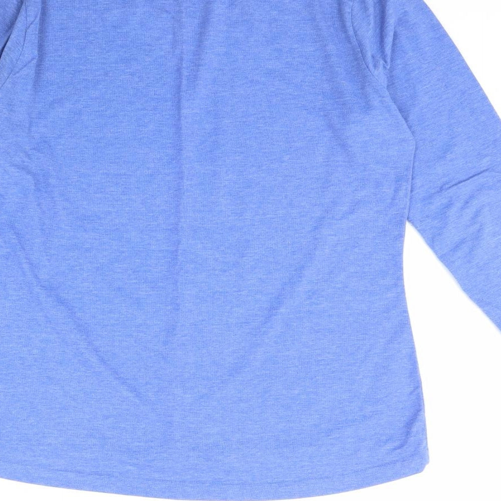 Disney Womens Blue Solid  Cami Pyjama Top Size 10  - Dumbo