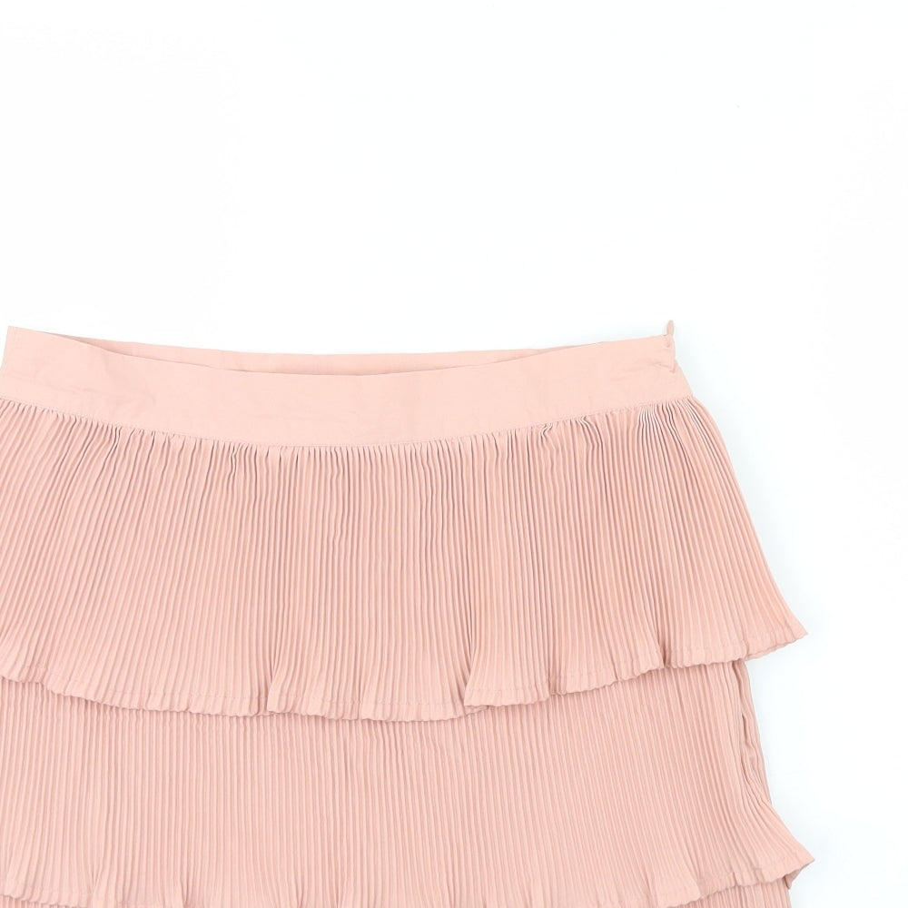 pretty little Thing Womens Pink   Mini Skirt Size 12