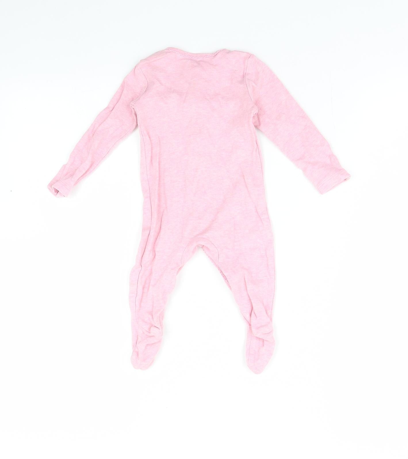 F&F Baby Pink   Babygrow One-Piece Size 0-3 Months