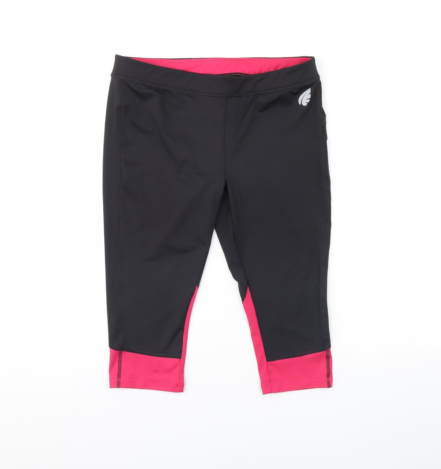 Crivit Womens Black   Compression Shorts Size L