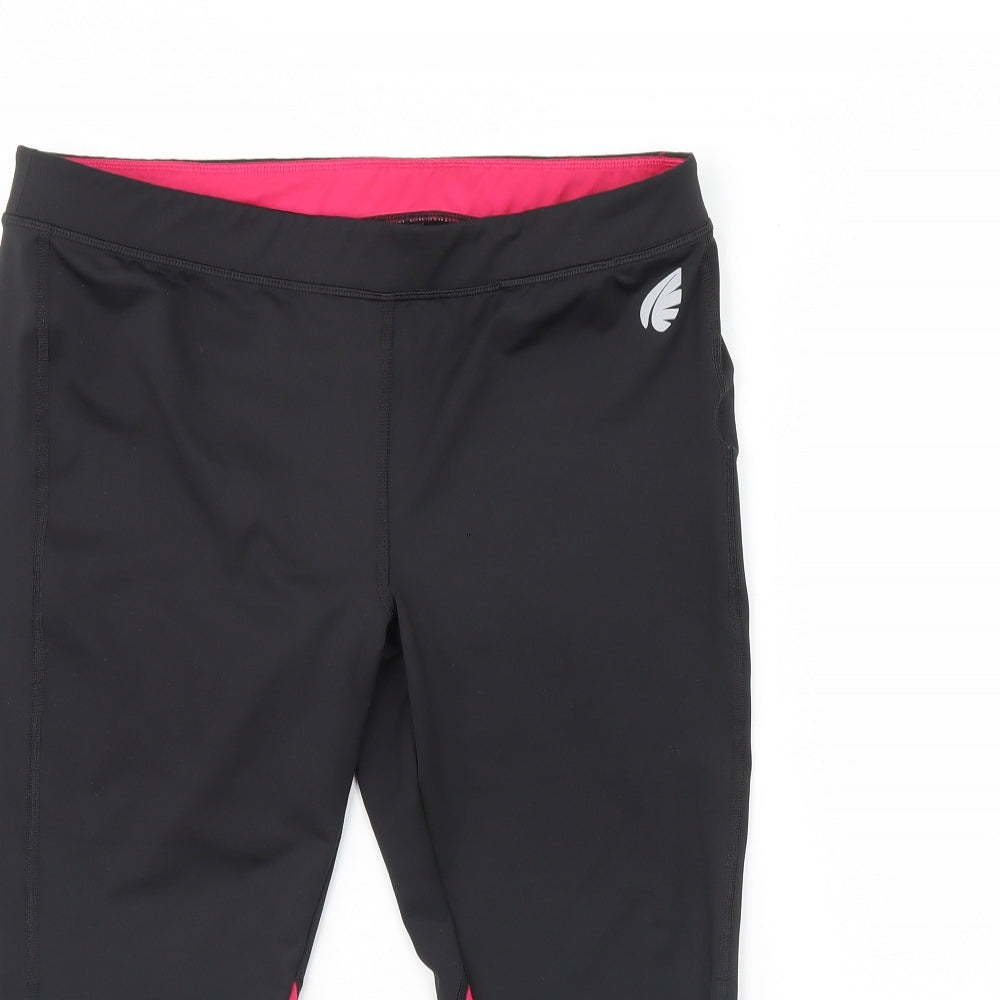 Crivit Womens Black   Compression Shorts Size L