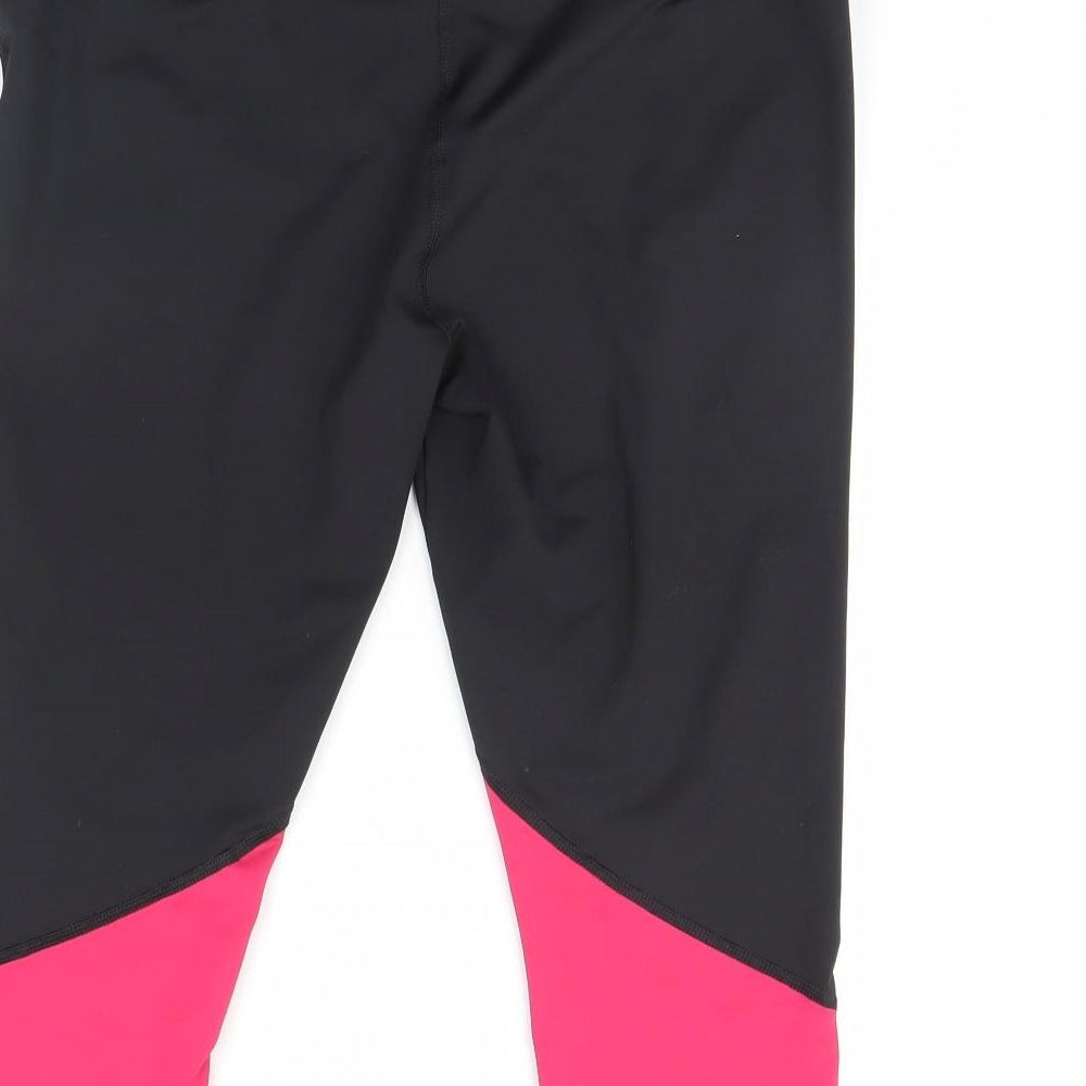 Crivit Womens Black   Compression Shorts Size L