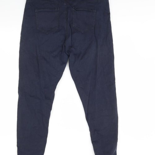 Dunnes Stores Womens Blue  Denim Skinny Jeans Size 18 L30 in