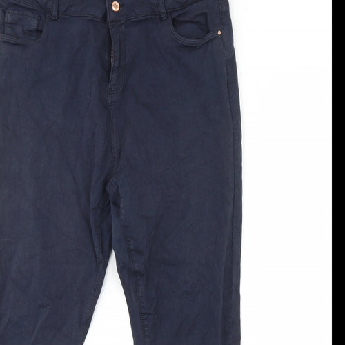 Dunnes Stores Womens Blue  Denim Skinny Jeans Size 18 L30 in