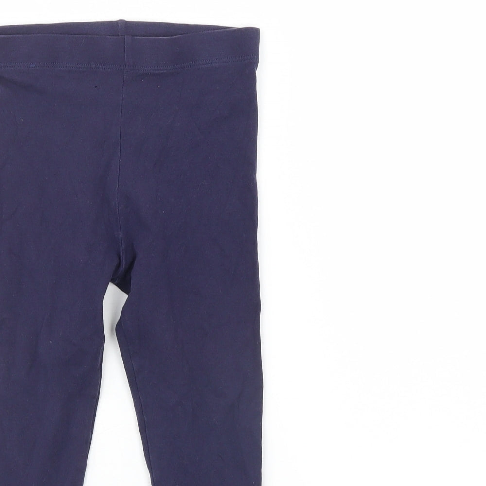 George Girls Blue   Capri Trousers Size 3 Years