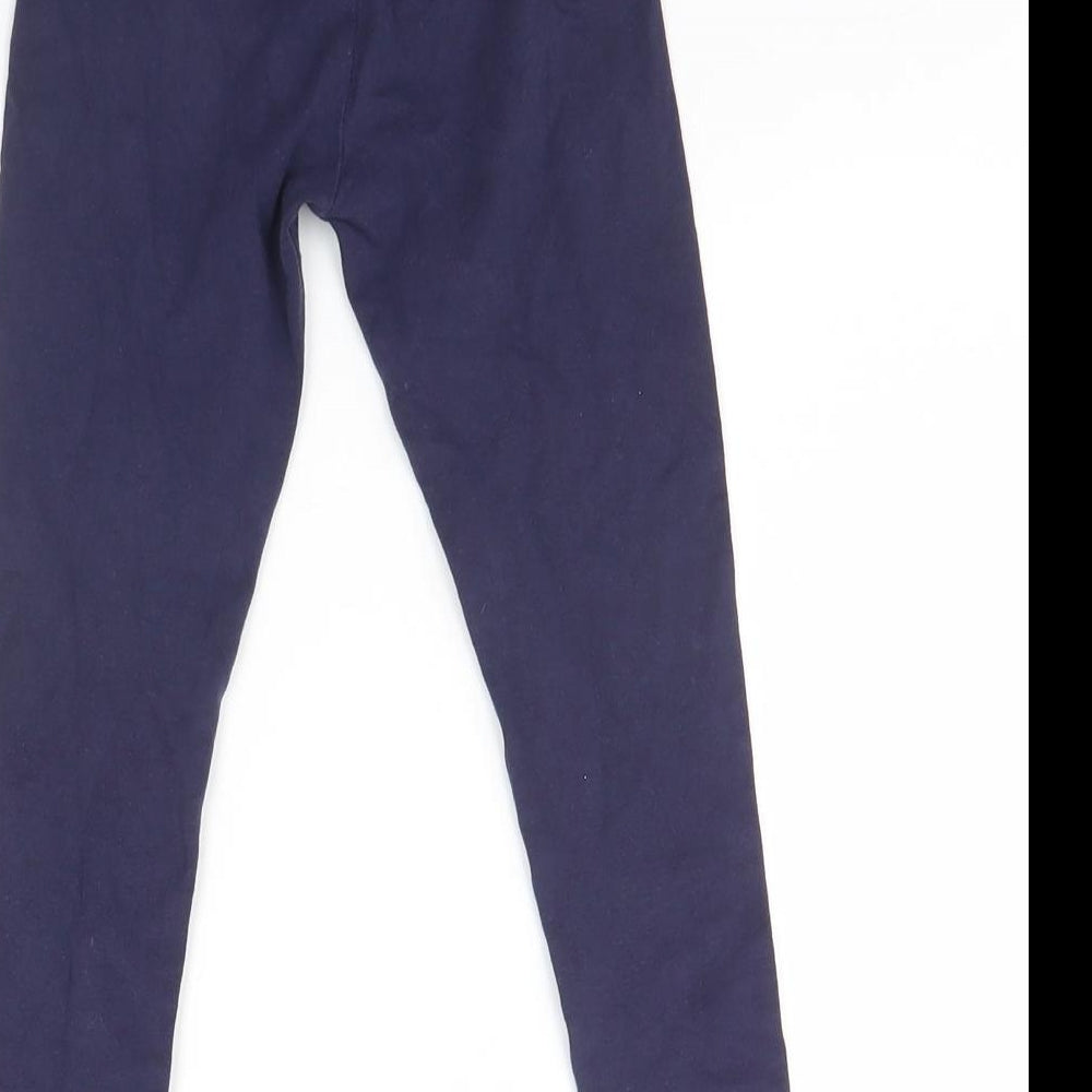 George Girls Blue   Capri Trousers Size 3 Years