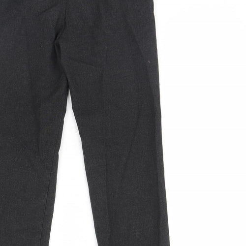 F&F Boys Black   Dress Pants Trousers Size 7 Years