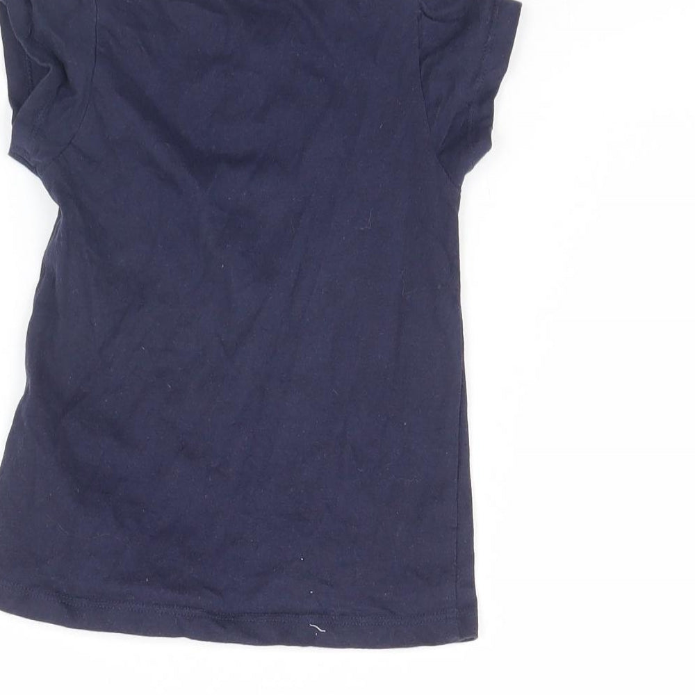 Losan Girls Blue   Basic T-Shirt Size 18-24 Months