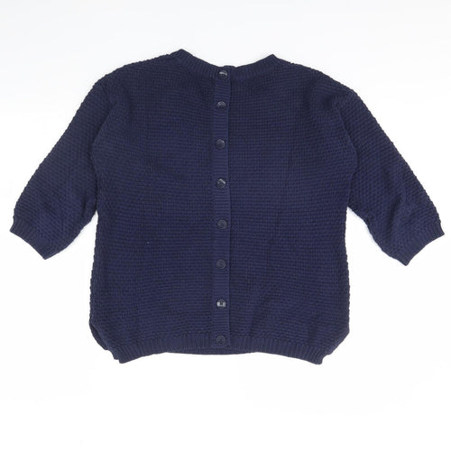 M&Co Womens Blue   Pullover Jumper Size 12