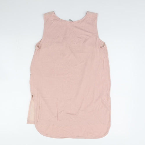Peacocks Womens Pink   Basic Tank Size 10