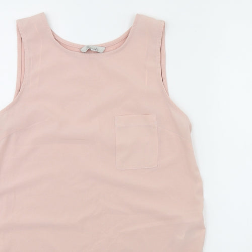 Peacocks Womens Pink   Basic Tank Size 10