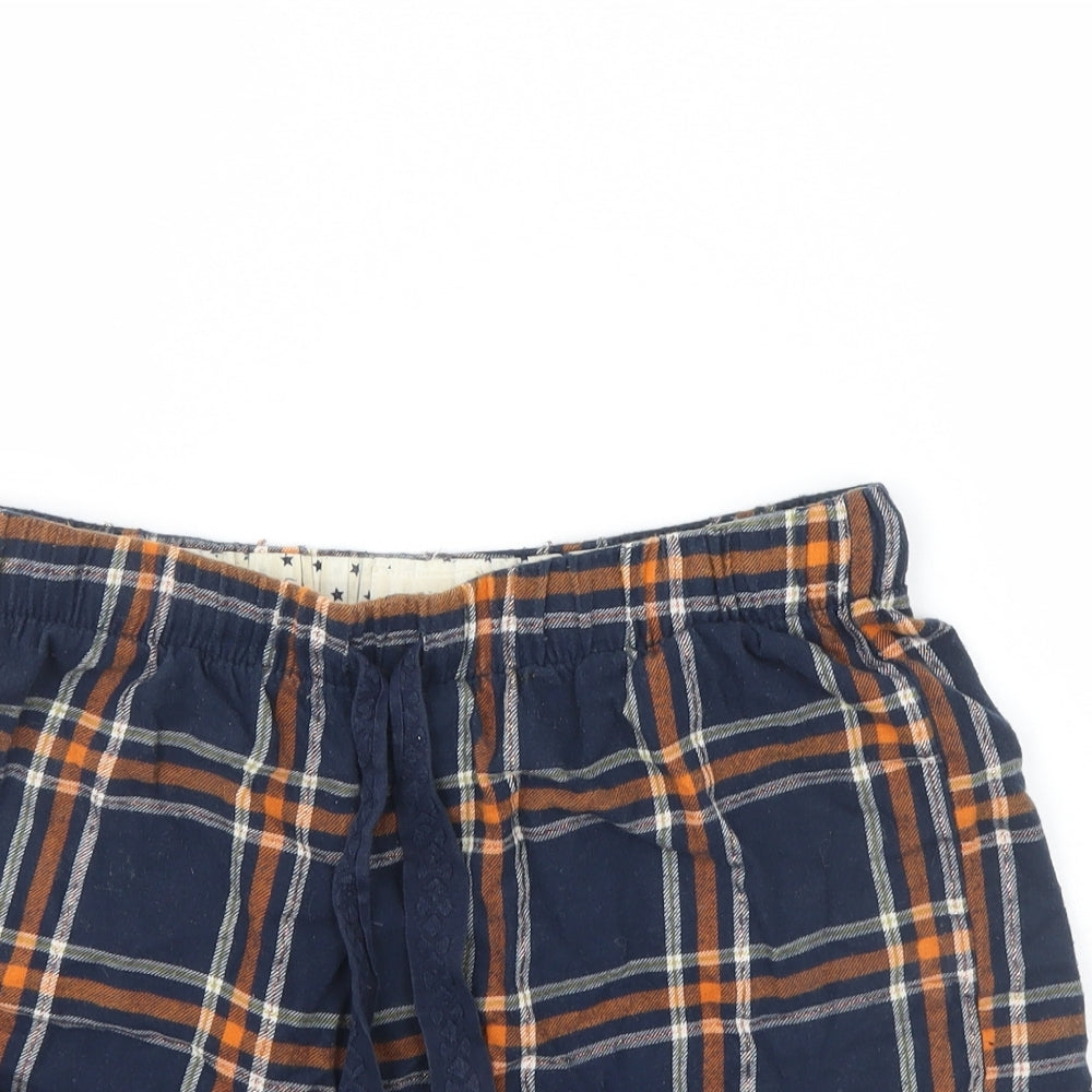 NEXT Womens Blue Check  Cami Pyjama Pants Size S
