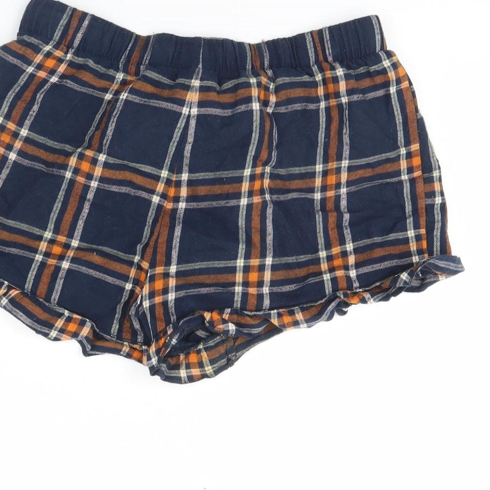 NEXT Womens Blue Check  Cami Pyjama Pants Size S