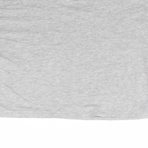 Divided Womens Grey   Cropped T-Shirt Size S