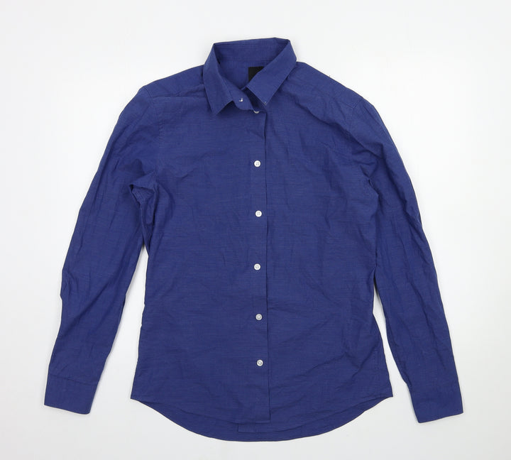 H&M Mens Black    Button-Up Size M