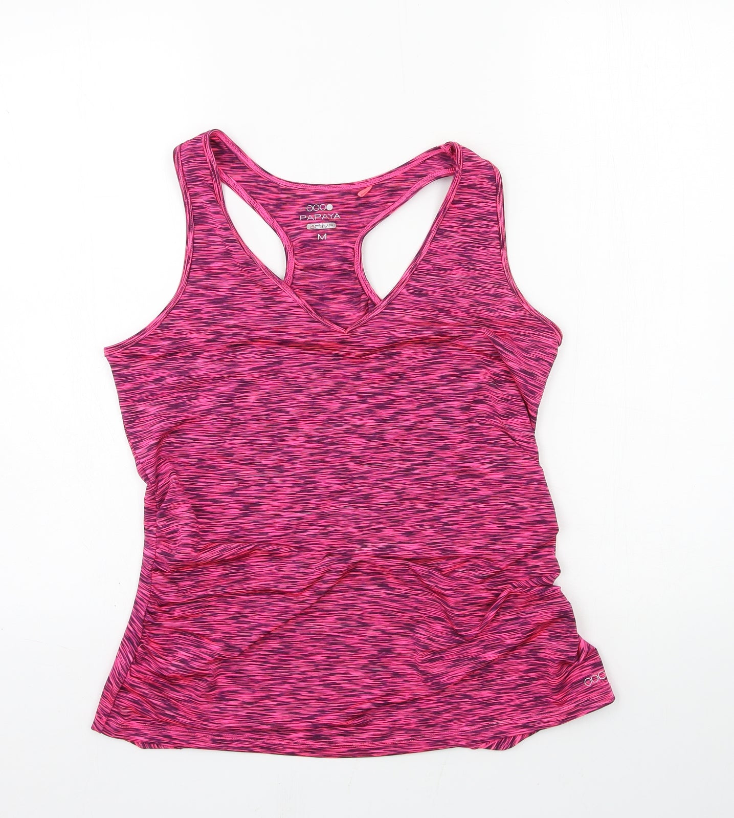 Papaya Womens Pink  Jersey Basic Tank Size M