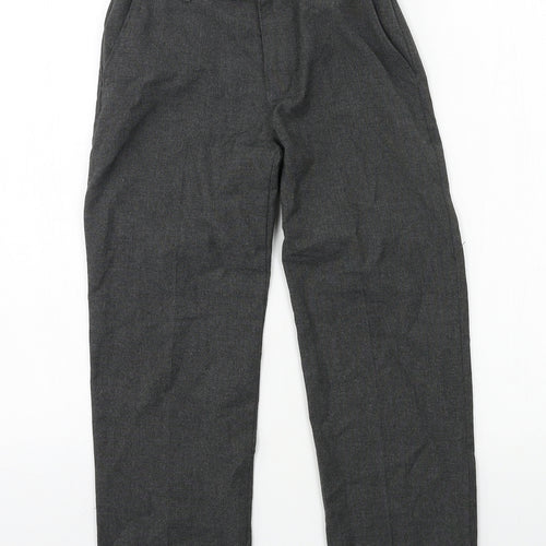 Marks and Spencer Boys Grey   Dress Pants Trousers Size 7-8 Years