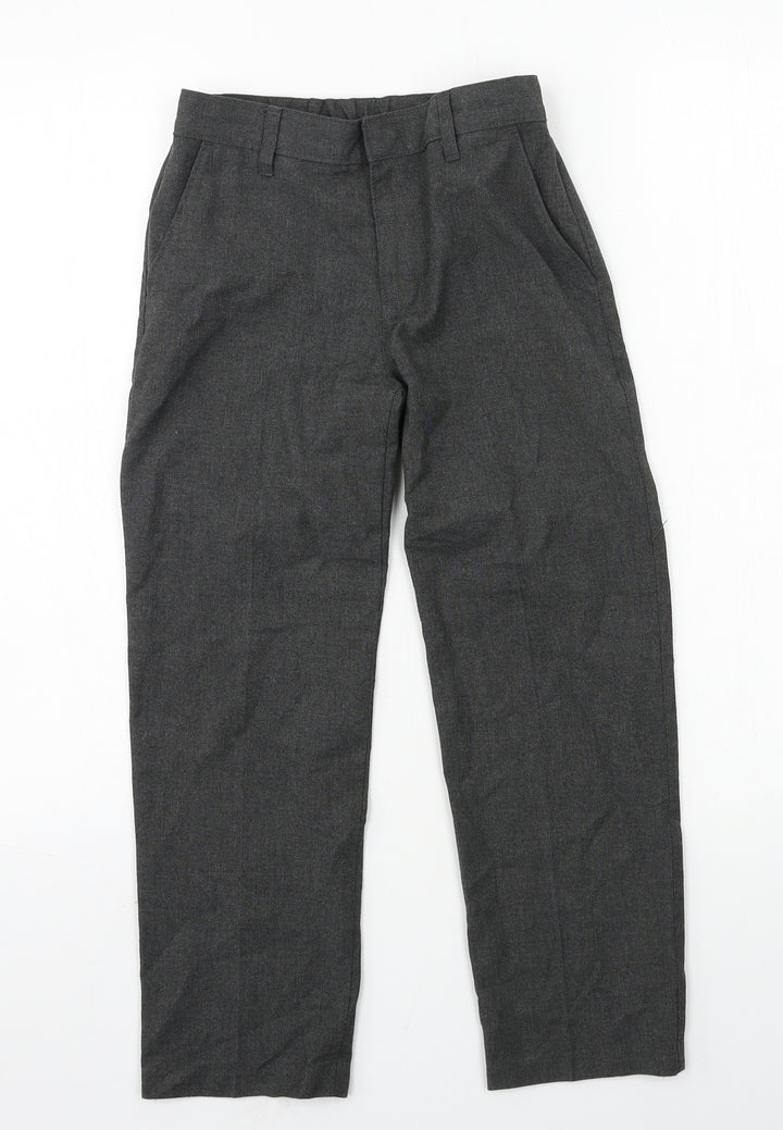 Marks and Spencer Boys Grey Dress Pants Trousers Size 7-8 Years