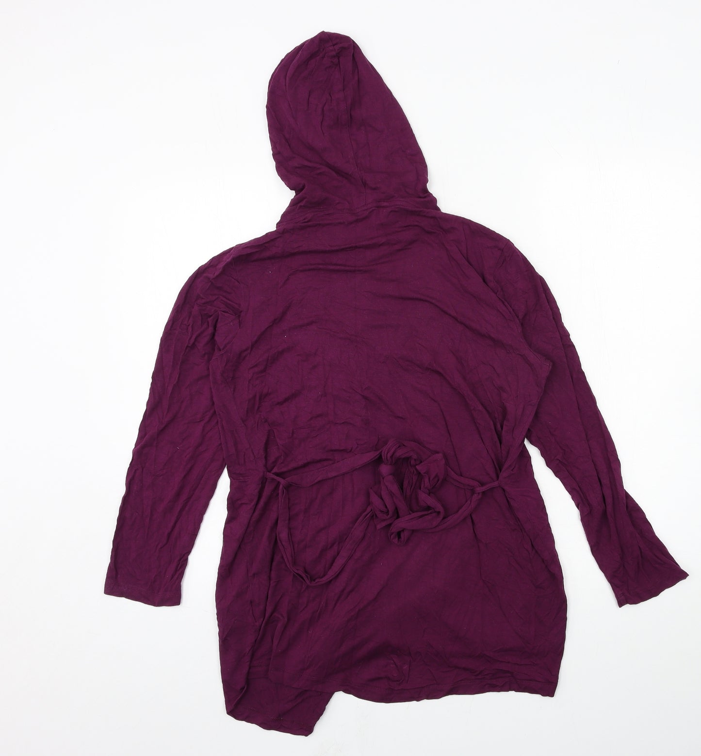 Debenhams Womens Purple Solid Jersey Cami Robe Size 8