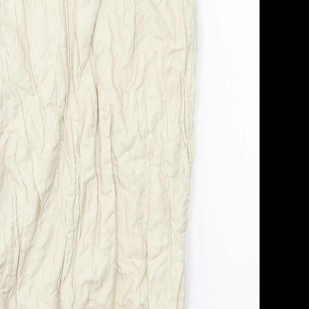 La Ligna Womens Beige   Straight & Pencil Skirt Size 10