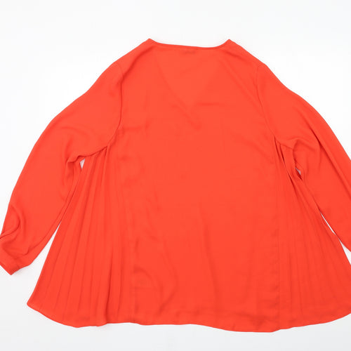 Matalan Womens Red   Basic Blouse Size 12