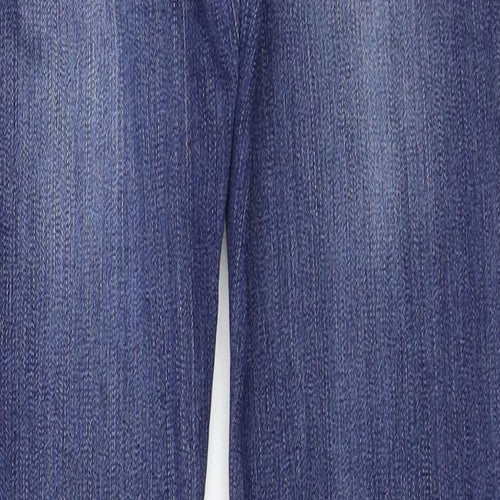 Flash Jeans Womens Blue  Denim Straight Jeans Size 34 in L31 in