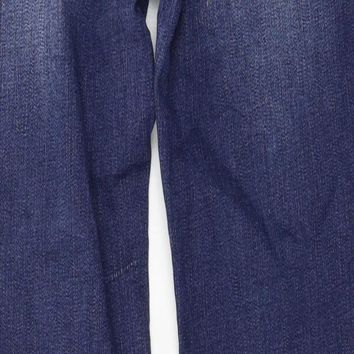Ernest Womens Blue  Denim Straight Jeans Size 26 in L29 in