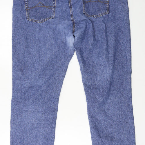 Cellbes Womens Blue  Denim Straight Jeans Size 36 in L26 in
