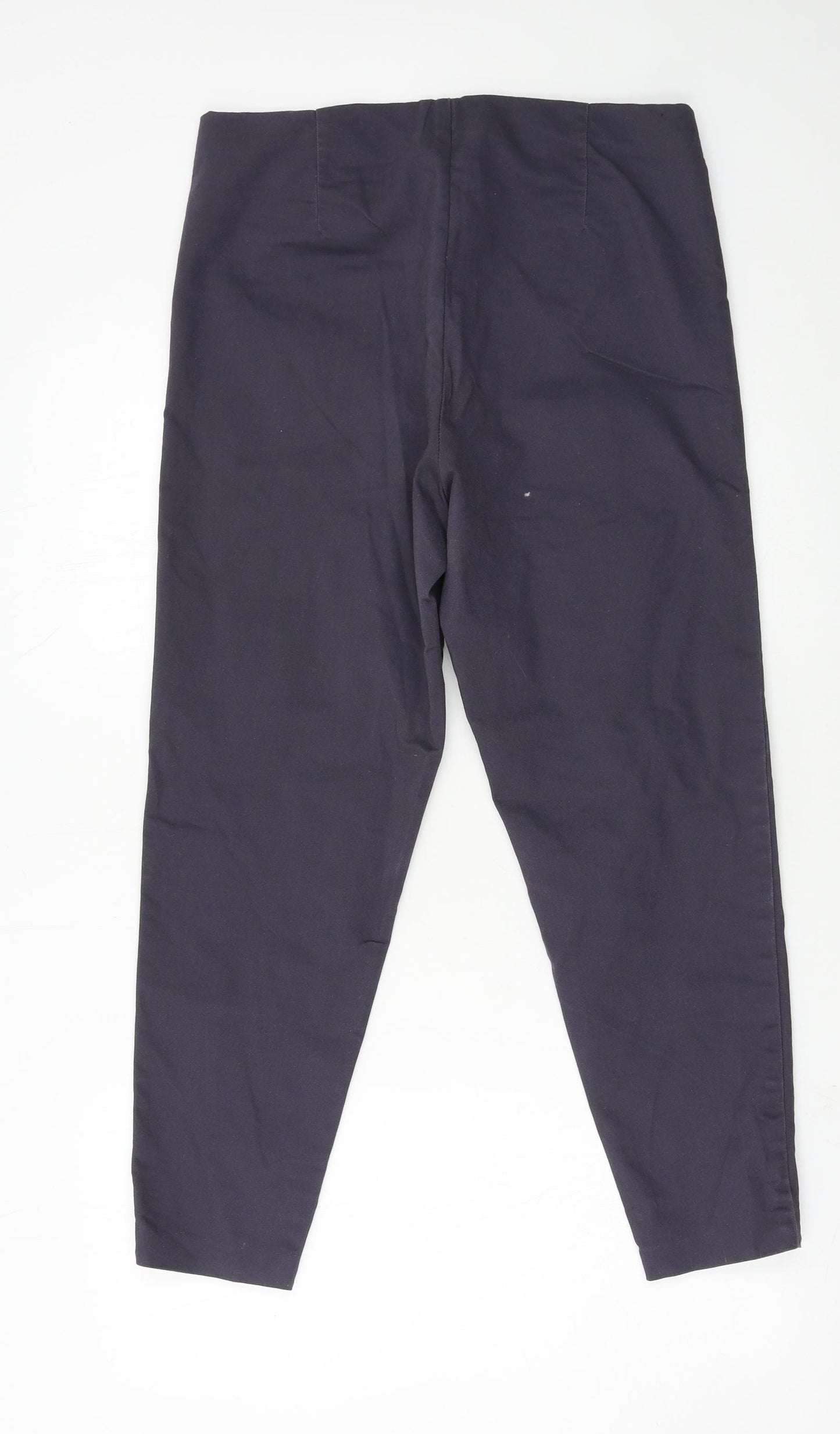 George Womens Grey  Denim Tapered Jeans Size 14 L24 in