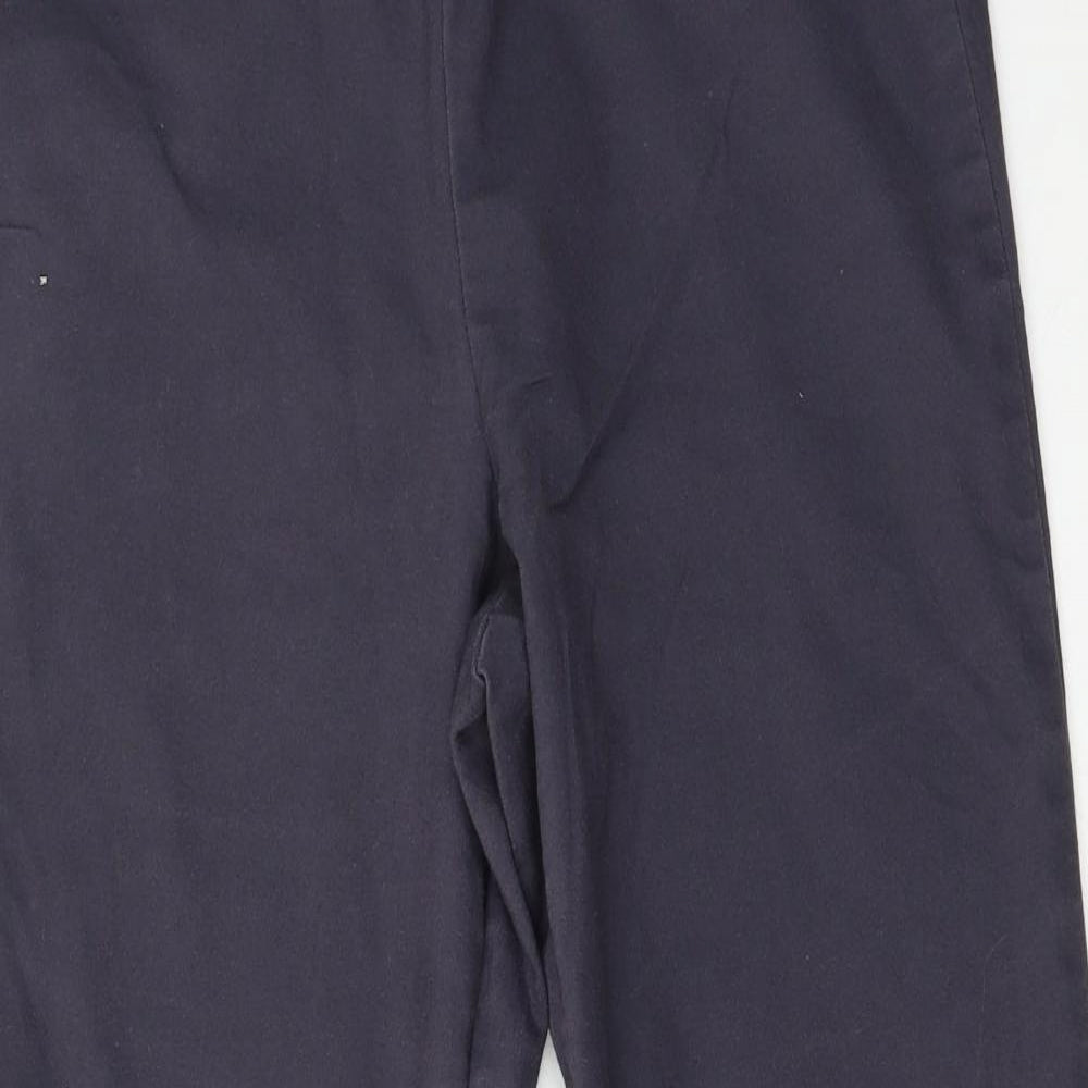 George Womens Grey  Denim Tapered Jeans Size 14 L24 in