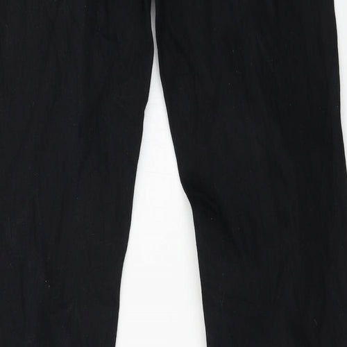 VILA Womens Black  Denim Straight Jeans Size 29 in L33 in