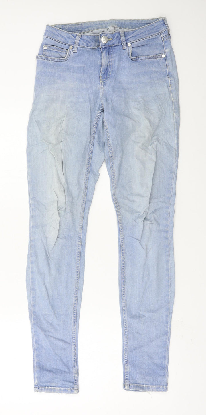 Younique Womens Blue Denim Skinny Jeans Size 28 in L30 in