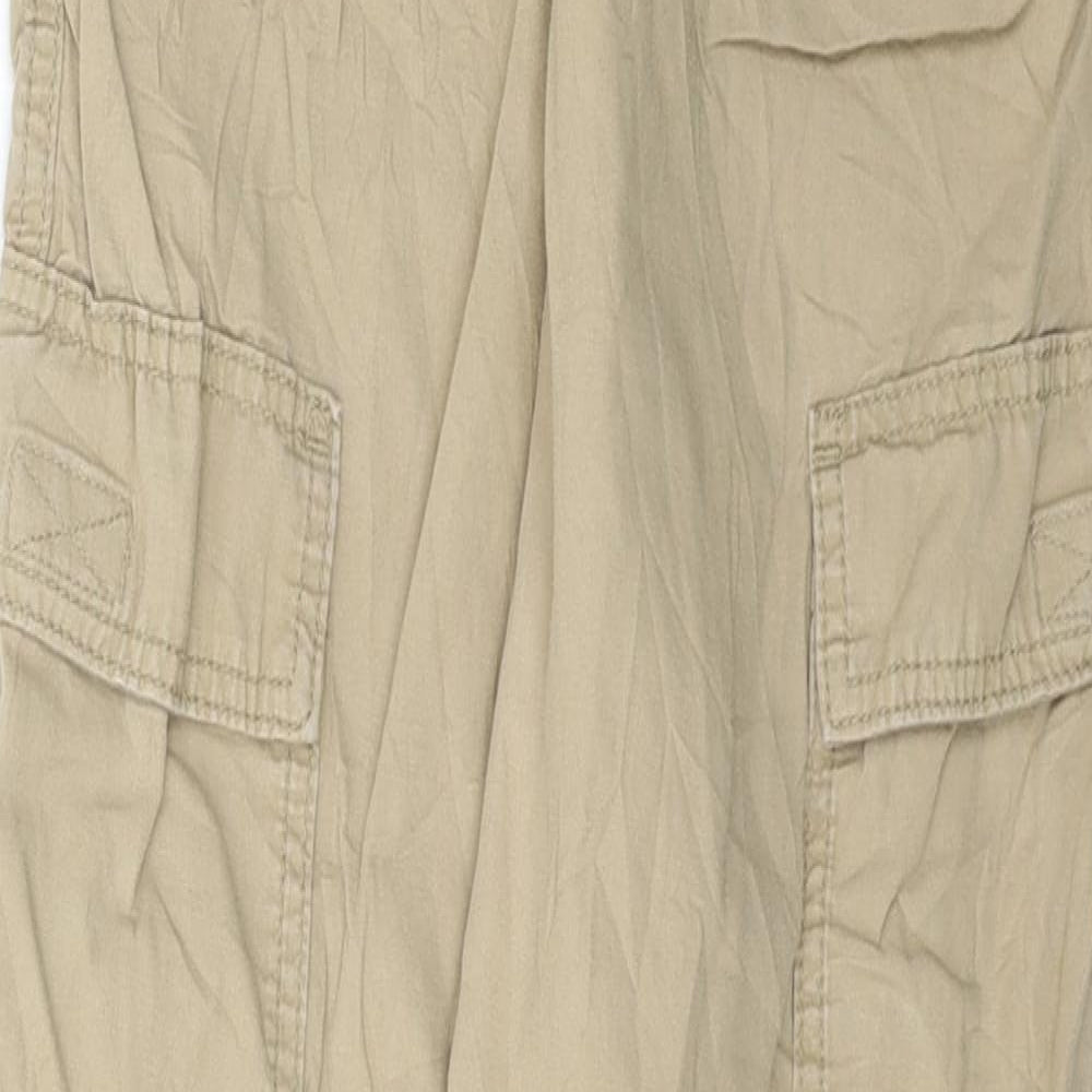 H&M Girls Brown   Cargo Trousers Size 16 Years