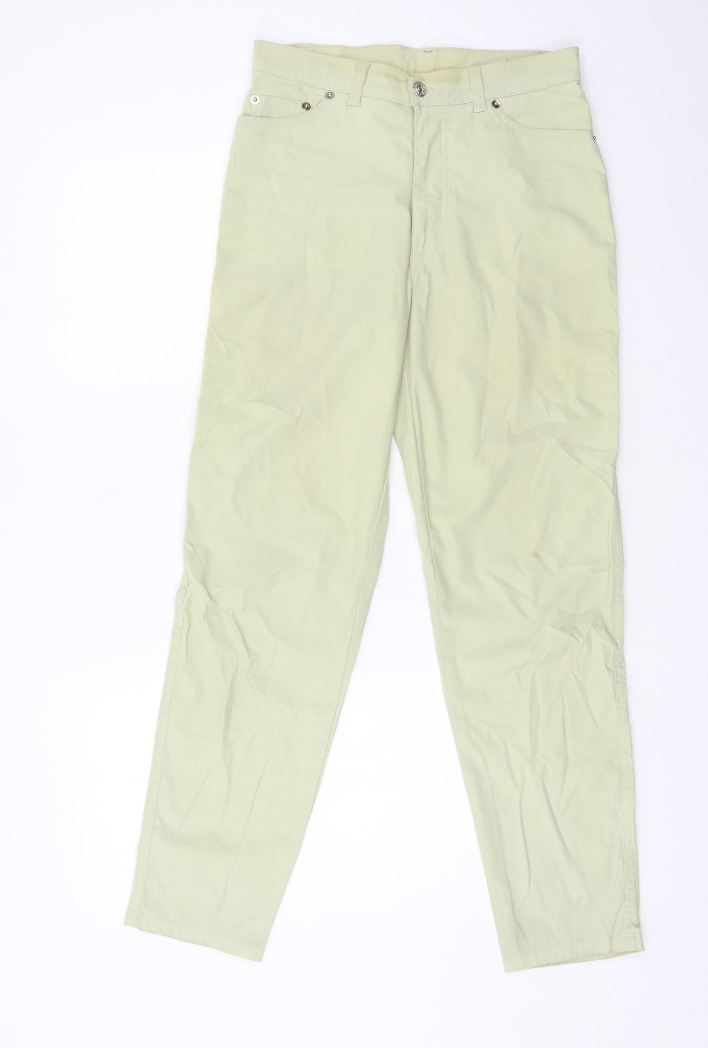 Preworn Womens Green   Trousers  Size 28 in L28 in