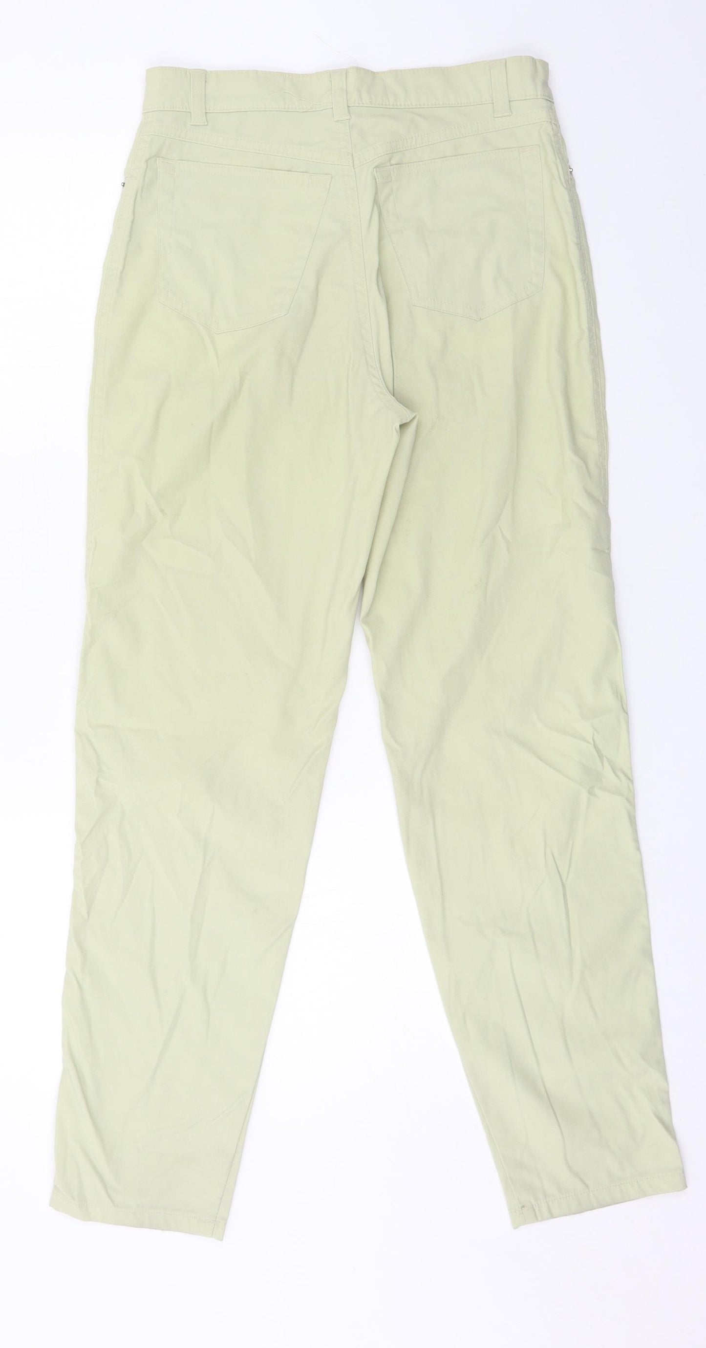 Preworn Womens Green   Trousers  Size 28 in L28 in