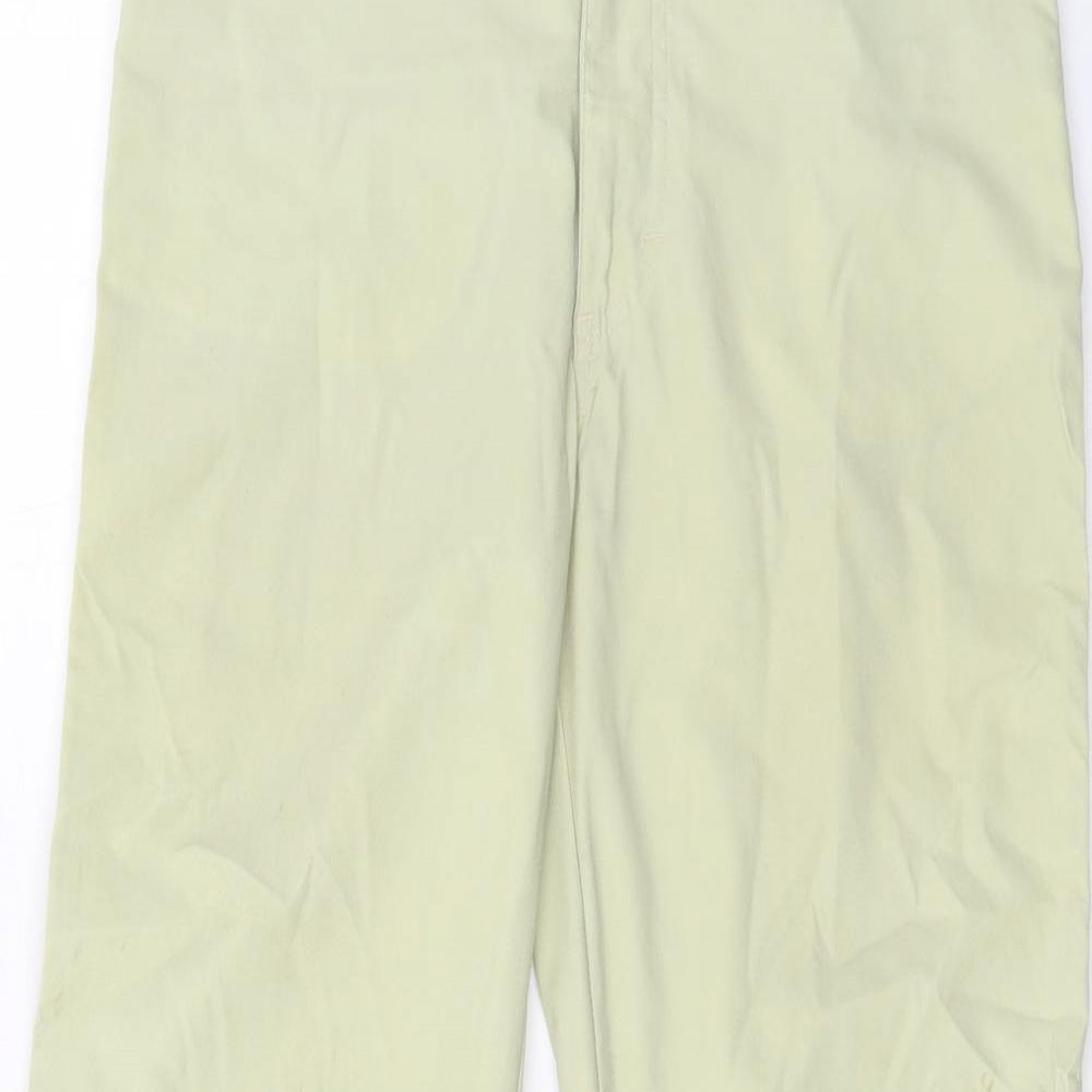 Preworn Womens Green   Trousers  Size 28 in L28 in