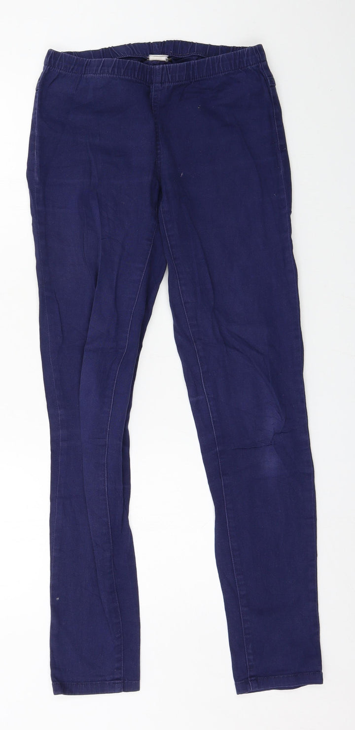 Pieces Womens Blue Denim Jegging Jeans Size 30 in L30 in