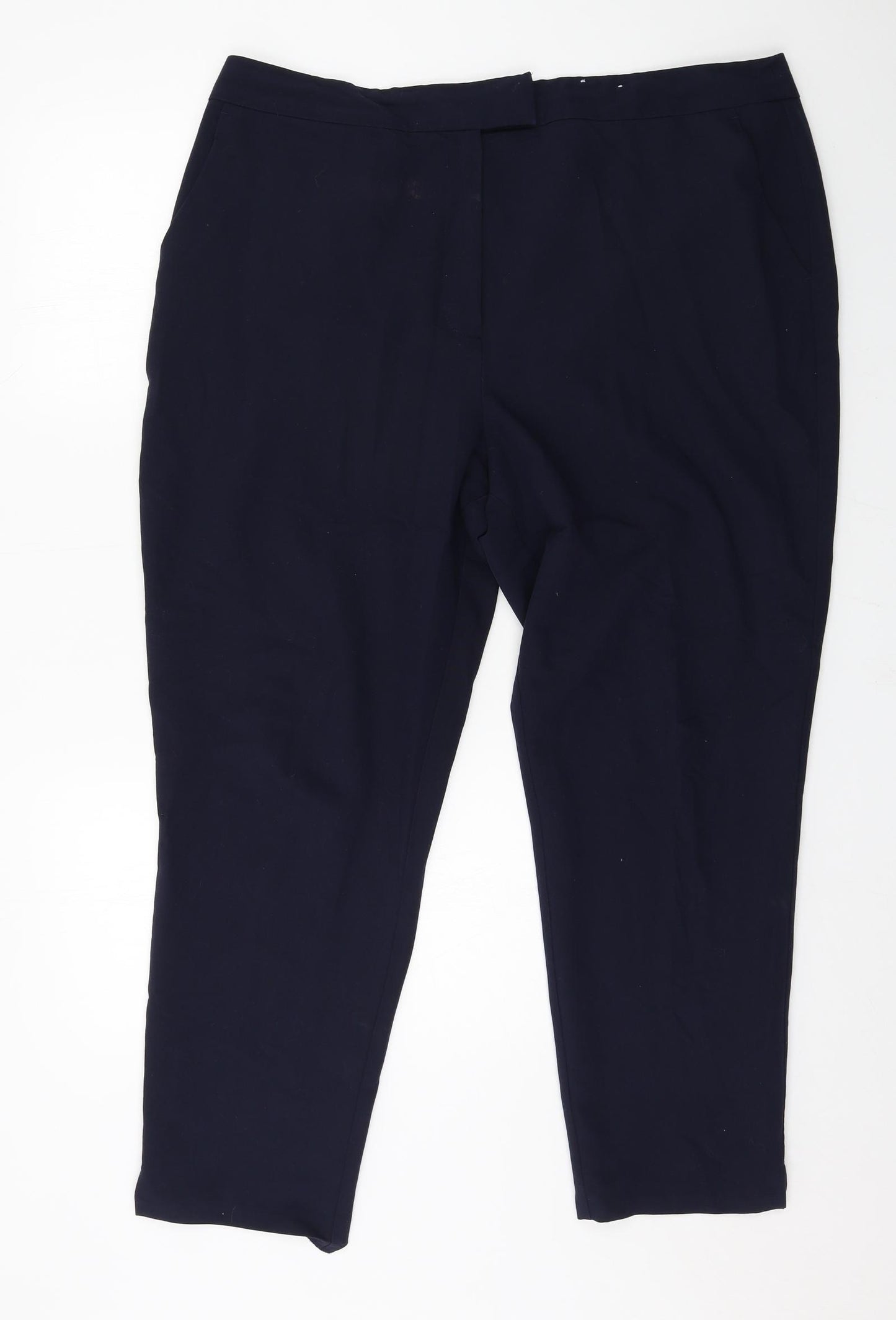 F&F Womens Blue   Trousers  Size 18 L26 in