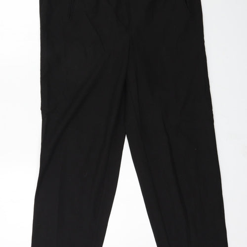 Debenhams Womens Black   Trousers  Size 14 L28 in