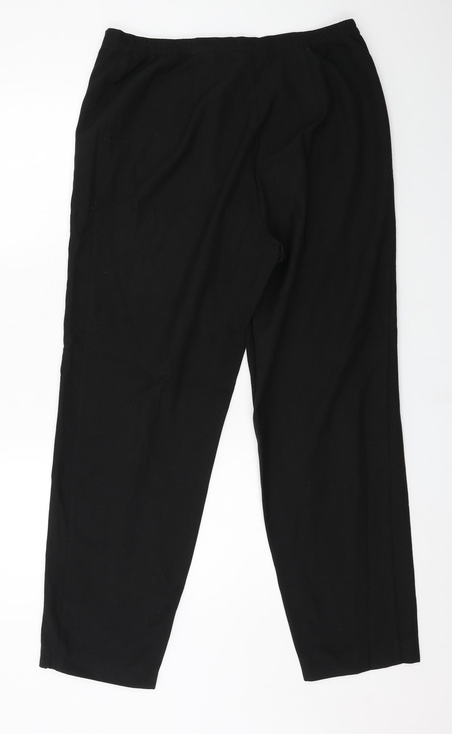 Debenhams Womens Black   Trousers  Size 14 L28 in