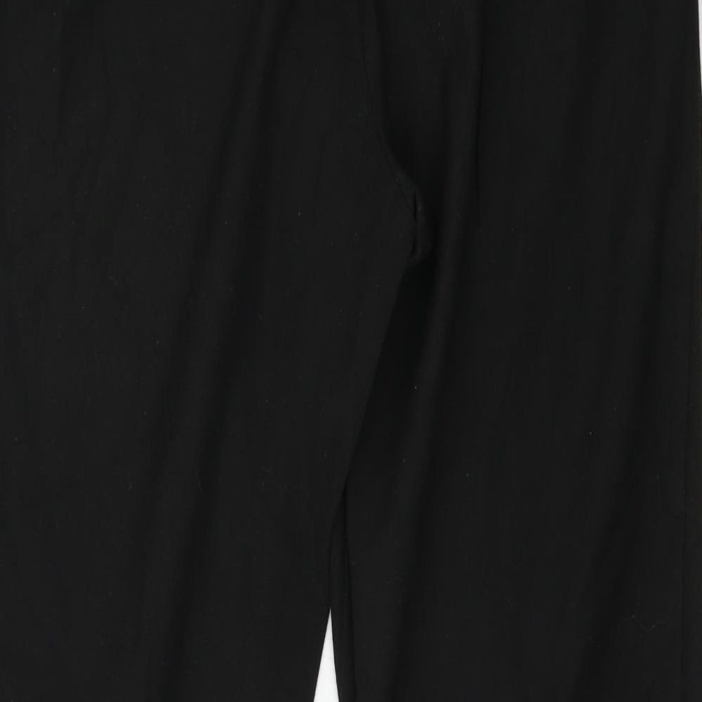 Debenhams Womens Black   Trousers  Size 14 L28 in