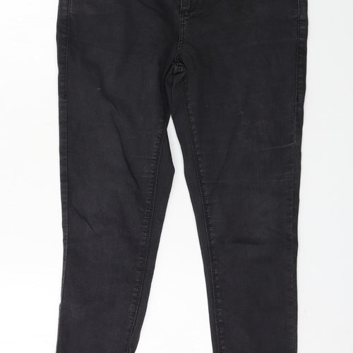 Topshop Womens Grey  Denim Skinny Jeans Size 30 in L28 in